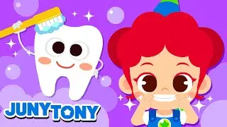 Canción Divertida para Cepillarse los Dientes | Canciones Infantiles | JunyTony en Español