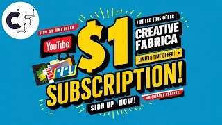 creative fabrica for $1