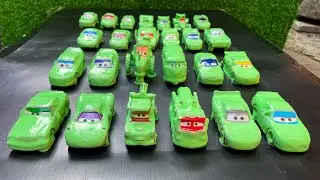 Clean up muddy minicars & disney pixar car convoys! Play in the garden