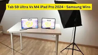 Samsung Tab S9 Ultra Vs Apple M4 iPad Pro 2024  - Samsung wins