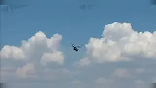 Вертолет над Мариуполем 19.08.2020
