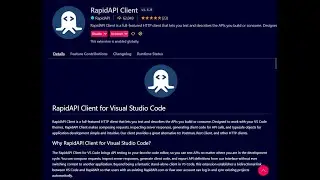 How to fetch Api using Rapid Api on Vs code? #RapidApi #vscode #code #FetchApi #2