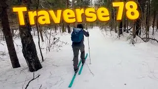 Первый  опыт на бек-кантри лыжах Fischer Traverse 78  // Туристичекие лыжи