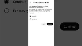 Creator Demography fill form 😌 Youtube Creator Demography kya hai | #Shorts #viral #tranding