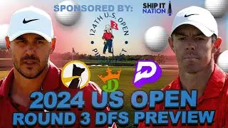 2024 US Open Round 3 Preview + Live chat : Draftkings DFS Showdown, Underdog + Prize Picks Props