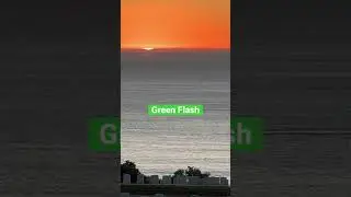 Sunset Green Flash Master of Puppets 2023 #sunset #ocean #beach