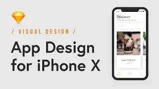 Design a Modern & Trendy Coffee App for iPhone X in Sketch