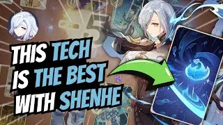 😱 THIS TECH CARD IS THE BEST WITH SHENHE 😱 | Genshin Impact TCG
