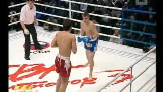 Ashihara Karate - Alexandr Lavrushin vs Sergey Epihin, K-1 fight - Battle Of The Champions 2008