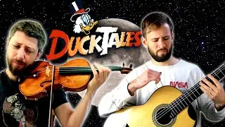 Ducktales - THE MOON - with VIOLIN!  Ft. Furyxx