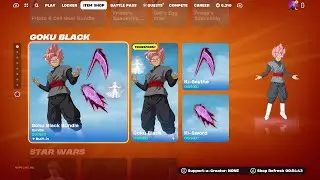 GOKU BLACK IS BACK! Fortnite Item Shop Update [December 29th, 2023]