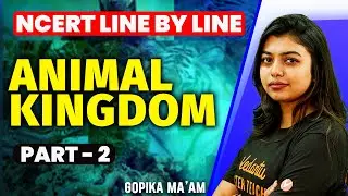 Animal Kingdom Part 2 | Class 11 Biology | NCERT Line By Line