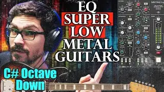 Mix Low Tuned GUITAR Tone | Metalcore Tutorial