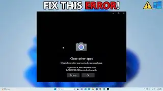 How To Fix Camera Being Used By Another App On Windows 11/10 (2024)