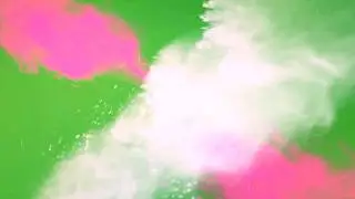 Green screen ink stomp footage | Ink stomp effect