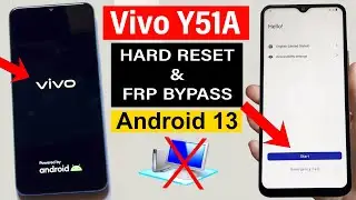 Vivo Y51A Screen Lock & FRP Bypass ANDROID 13 (Without Pc) | LATEST UPDATE