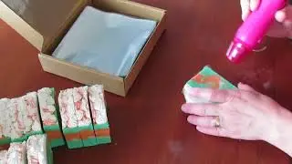 Shrink Wrapping Taller Soaps with Paper Mart Shrink Wrap Bags