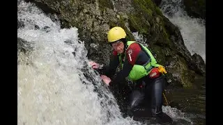 Gorge Walking, Dinas Rock, Wales