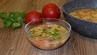 Томатный суп с яйцом (西红柿鸡蛋汤, Xīhóngshì jīdàn tāng). Китайская кухня с Оксаной Валерьевной.