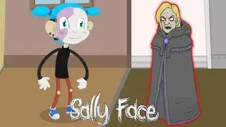 САЛЛИ ЖИВ и КУЛЬТИСТ Тревис Пятый Эпизод в Sally Face эпизод 5 Салли Фейс полное прохождение финал