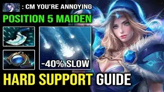 NEW Hard Support Guide | Annoying Frostbite MVP Crystal Maiden & OP Freezing Slow Dota 2