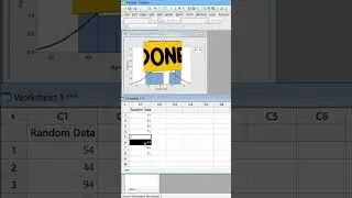 Update graph 📊 automatically in Minitab #shots #shortsviral #minitab #mustwatch #automatic