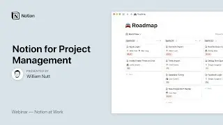 Notion at Work: Notion for Project Management