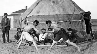 This form of Mongolian wrestling is almost lost