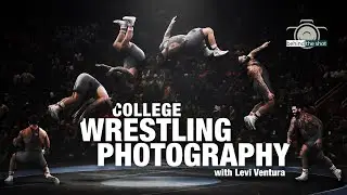 College Wrestling Photography with Levi Ventura