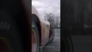 Drift  Cars Lightning McQueen in Real Life on Road