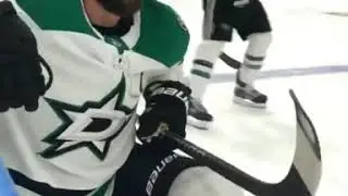Jamie Benn- Dallas Stars Warm up