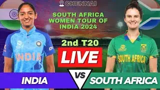 IND vs SA Women Live Match Today | INDW vs SAW 2nd T20 Live Score Commentary | India vs South Africa