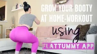 AT-HOME BUTT WORKOUT FOR BEGINNERS | FLATTUMMY APP