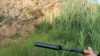 Дульная насадка производства bramit.ru семикамерная на АКМ, ружье охотничье ВПО 209 калибр 366 ТКМ