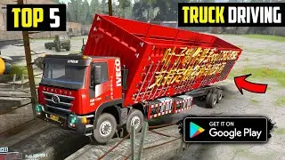 Top 5 truck games for android 2023 l best truck driving games for android