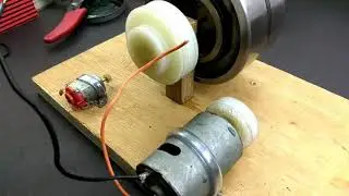 Cara Membuat Generator Listrik Sederhana || motors energy || #01