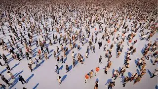 Animate LOADS of 3D People