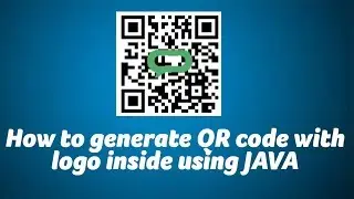 How to generate QR code with Image using JAVA