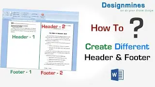 Different Header and Footer in Microsoft Word