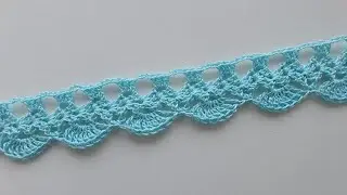 ЛЕНТОЧНОЕ КРУЖЕВО. Вязание крючком для начинающих / Ribbon Lace Crochet