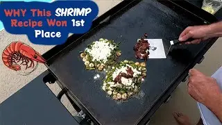 1st Place Winner!!!  Gulf Shrimp, Asparagus, Bacon, Feta Cheese With Brown Rice