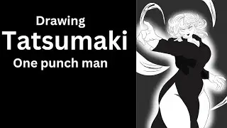 Drawing Tatsumaki from One punch Man