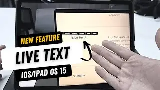 iOS and iPadOS Live Text Feature!