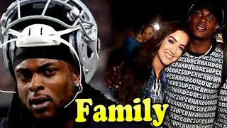 Davante Adams Family With Wife Devanne Villarreal 2023