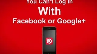 How To Login With Facebook or Google + to Pinterest Profile