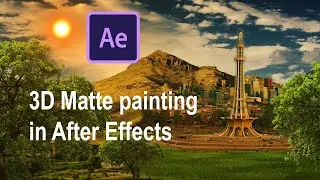 3D Matte painting in After Effects