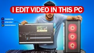 🔥How I build "My first Video Editing PC" with YouTube Money - STORY