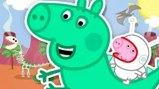 George Becomes A Dinosaur!!! 🐷 🦖 We Love Peppa Pig