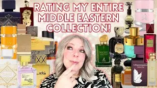 MY ENTIRE MIDDLE EASTERN FRAGRANCE COLLECTION...RATED! TOP MIDDLE EASTERN PERFUMES AFFORDABLE!