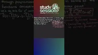 Easy Taylor Series Approximation Example: Learn How to Approximate Functions